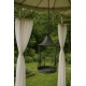 Baie pasarele din fier forjat antik grey