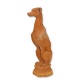 Ogar-statueta din fonta antik rusty