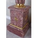 Set doua piedestaluri baroc din marmura
