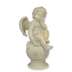 Ingeras-statueta pentru gradina din rasini