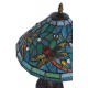 Lampa de masa Tiffany cu libelule