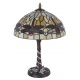 Lampa de masa Tiffany cu abajur libelule