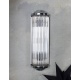 Lampa perete Art Deco argintie