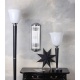 Lampa perete Art Deco argintie