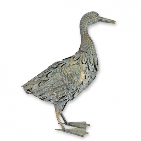 Rata decorativa din metal antik grey