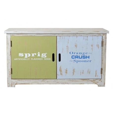 pantofar din lemn masiv alb antichizat