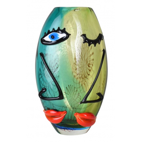 Figura umana-vaza din sticla Murano