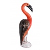 Flamingo rosu-figurina din sticla Murano