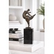 Dansatoare-statueta moderna din bronz