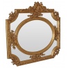 Oglinda monumentala Rococo aurie