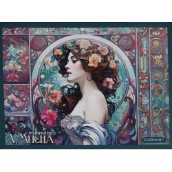 Servet decorativ Alfons Mucha