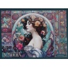 Servet decorativ Alfons Mucha