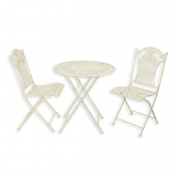 Set mobilier din fier forjat antik white