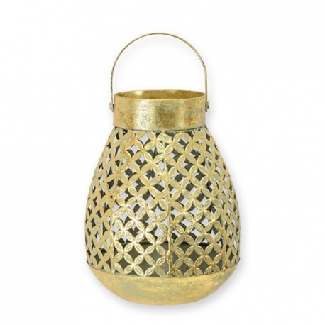 Felinar auriu din metal