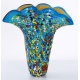 Vaza de sticla multicolora Murano Millefiori