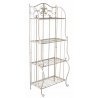 Raft metalic antik white