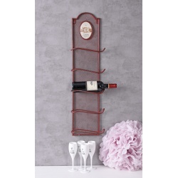 Suport sticle de vin pentru perete