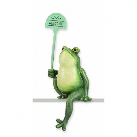Broasca-figurina decorativa din fonta
