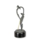 Jucator de golf-statueta moderna din bronz cu un soclu din marmura