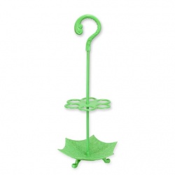 Suport umbrele din fonta antik green
