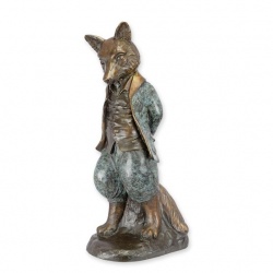 Domnul Vulpe-statueta vieneza din bronz