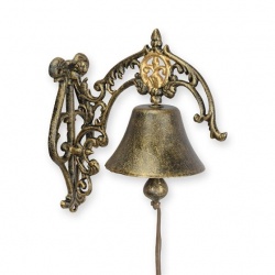 Clopot ornamental din fonta pentru usa