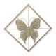 Fluture-decoratiune de perete din fier forjat