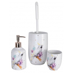 Set pentru baie din portelan cu cacadu