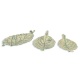 Set trei fantani pasarele din fier forjat antik green