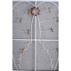 Memo board din metal antichizat cu lemn