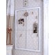 Memo board din metal antichizat cu lemn