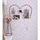 Memo board din metal antichizat cu aripi