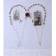 Memo board din metal antichizat cu aripi