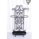 Suport pentru umbrele din fier forjat Antik Black