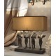 Lampa de masa cu trei Budha